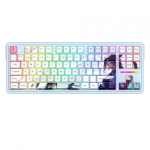 REDRAGON K728AK-RGB-PRO klaviatuur USB + RF Wireless + Bluetooth Erinevad v&auml;rvid