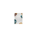 Tropical vaip ARLEN LEAVES1 v&auml;rv valge glamuur stiilis troopiline 160x220 Hakano