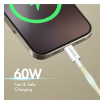 LogiLink CU0349 USB-kaabel USB 2.0 1,5 m USB C 0,48 Gbit/s 60 W Kollane