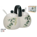 Suhkrutoos Suhkrutoos / soolatoos lusikaga 250 ml, 9x16,5x12,4 cm, KITCHEN&