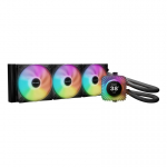 be be quiet! LIGHT LOOP IO LCD | 360mm Protsessor K&otilde;ik-&uuml;hes vedelikujahuti 12 cm Must 1 tk