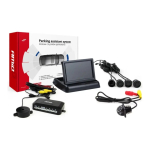 Parkimise Parkimise abis&uuml;steem TFT02 4,3" HD-305-LED 4 anduriga must