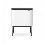 Brabantia 313547 pr&uuml;gikast 34 l Nelinurkne Plast Valge