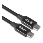 CLUB3D CAC-1535 USB-kaabel USB 3.2 Gen 2 (3.1 Gen 2) 5 m USB C 10 Gbit/s 60 W Must
