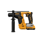 DeWALT DCH072L2-QW puur 910 RPM SDS Plus 1,9 kg Must, Kollane