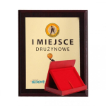 Tryumf Plastic diploma with color touch laminate + case 355x300 mm