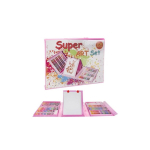 Kruzzel XXL painting and drawing set-suitcase 208 parts 17239