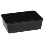 Hendi container for meat made of melamine 310x190x80mm black