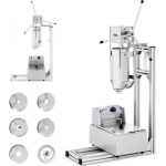 Meat Meat Grinder Royal Catering Apparatus for dispensing and baking churros 5 l 2500 W