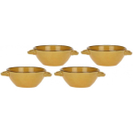 Rose&Tulipani Set of 4 misek do zupy Concerto Ocra - Yellow, 600 ml
