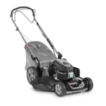 Lawnmower Lawnmower Castelgarden XC 55 S gasoline self-propelled