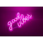 Fuj:tech Neon Good vibes LED wall lamp