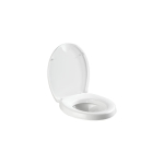 WENKO 21905100 WC-poti kaas K&otilde;va prill-laud Alumiinium, Duroplast Valge