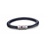 Tommy Tommy Hilfiger Trendy dark blue leather bracelet TH2701000