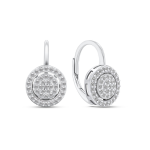 Brilio Brilio Silver Brilio Silver Charming silver earrings with zircons LME287