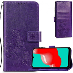 Reach Dėklas Flower Book Samsung A566 A56 5G lilla