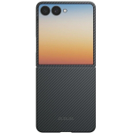 PITAKA Edge &uuml;mbris Samsung Galaxy Z Flip8-le, must-hall v&auml;rv