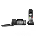 Gigaset DL780 Plus Analoog-/DECT telefon Helistaja ID Must