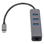 Akyga AK-AD-66 jaotur USB 3.2 Gen 1 (3.1 Gen 1) Type-C 1000 Mbit/s H&otilde;be