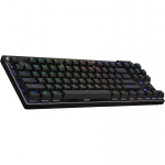 Logitech Logitech G PRO X TKL klaviatuur M&auml;ngimine RF juhtmeta &uuml;hendus + Bluetooth QWERTY Taani, Soome, Norra, Rootsi Must