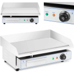 Royal Royal Catering Grill electric plate grill smooth 550 x 400 mm 3000 W