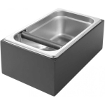 Hendi Impact container for coffee grounds GN 1/4 in a wooden case