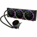 Inter-Tech LC-360 RGB Protsessor K&otilde;ik-&uuml;hes vedelikujahuti 12 cm Must 1 tk