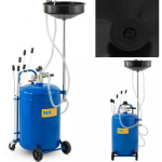 MSW Pneumatic oil extraction system 68 l, 3 l/min, blue