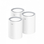 Cudy M3000 3-PACK wi-fi-v&otilde;rgu s&uuml;steem Kaks sagedusala (2,4 GHz / 5 GHz) Wi-Fi 6 (802.11ax) Hall, Valge 1 Sisemodem