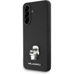 Case Case Karl Lagerfeld Saffiano w/ K&C Metal Logo for Samsung Galaxy A36 black