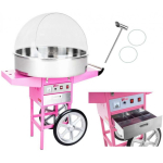 Royal Royal Catering Mobile cotton candy machine with LARGE trolley