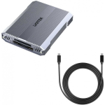 Unitek m&auml;lukaardi lugeja CF Express, SD/Micro SD, USBA 10 Gbps + HUB