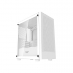 Darkflash M305 arvutikorpus ilma ventilaatoriteta (valge)