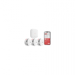 X-Sense FS31 3 1 RF-Rauchmelder-Set mit Gateway (3&times;XS01-M 1&times;SBS5