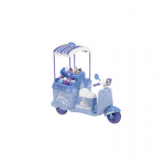 Huffy Frozen Ice cream kart 7.2V Battery Ride-on Toy for Girls