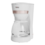 Kohvimasin, Kohvimasin, 600W, Mahutavus 1.25L, Valge, 5V51170WNR, Oliver Vol