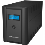 PowerWalker VI 2200 LCD/IEC puhvertoiteallikas (UPS) Liini-interaktiivne 2,2 kVA 1200 W 6 vahelduvvoolu kontakt