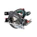 Metabo KS 18 LTX 57 16,5 cm Must, Roheline, Punane, H&otilde;be 4600 RPM