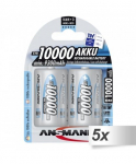 5x2 5x2 Ansmann NiMH bat. 10000 Mono D 9300 mAh 5030642