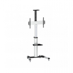 SBOX FS-446 monitori kinnitus ja alus 177,8 cm (70") Must, Roostevaba teras P&otilde;rand