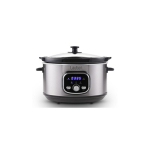 Lauben LBNSC3500SB haudepott 3,5 l 200 W Must, Roostevaba teras