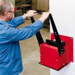 MEVA Industrial press shredder for large metal cans