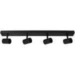 Hanging Hanging lamp Orno RIO SP 4, wall and ceiling lamp, E27 max. 4x60W, IP20, black