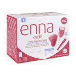 "Enna "Enna Cycle" menstrual cup S size 2 pcs + applicator