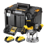 DEWALT MILL 18V DCW620H2 2x1.7Ah POWERSTACK TSTAK