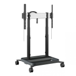 Projector Projector Vogels RISE 5308 Cart with Motorized Screen Lifter - Double Wheels - Black
