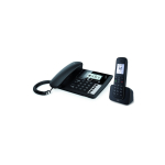 Telekom Sinus PA 207 Plus 1 Analoog-/DECT telefon Helistaja ID Must