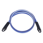 ARTISANARTIST Artisan & Artist I ACAM-312A I Ayatake Gradation Silk cord strap, Navy/Silver