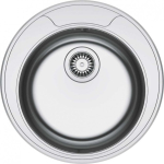 Round Round stainless steel sink Franke Ronda, ROX 610-39