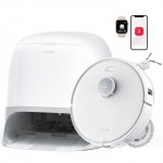 Roborock Qrevo Curv 5A1 0,325 l Must, Valge